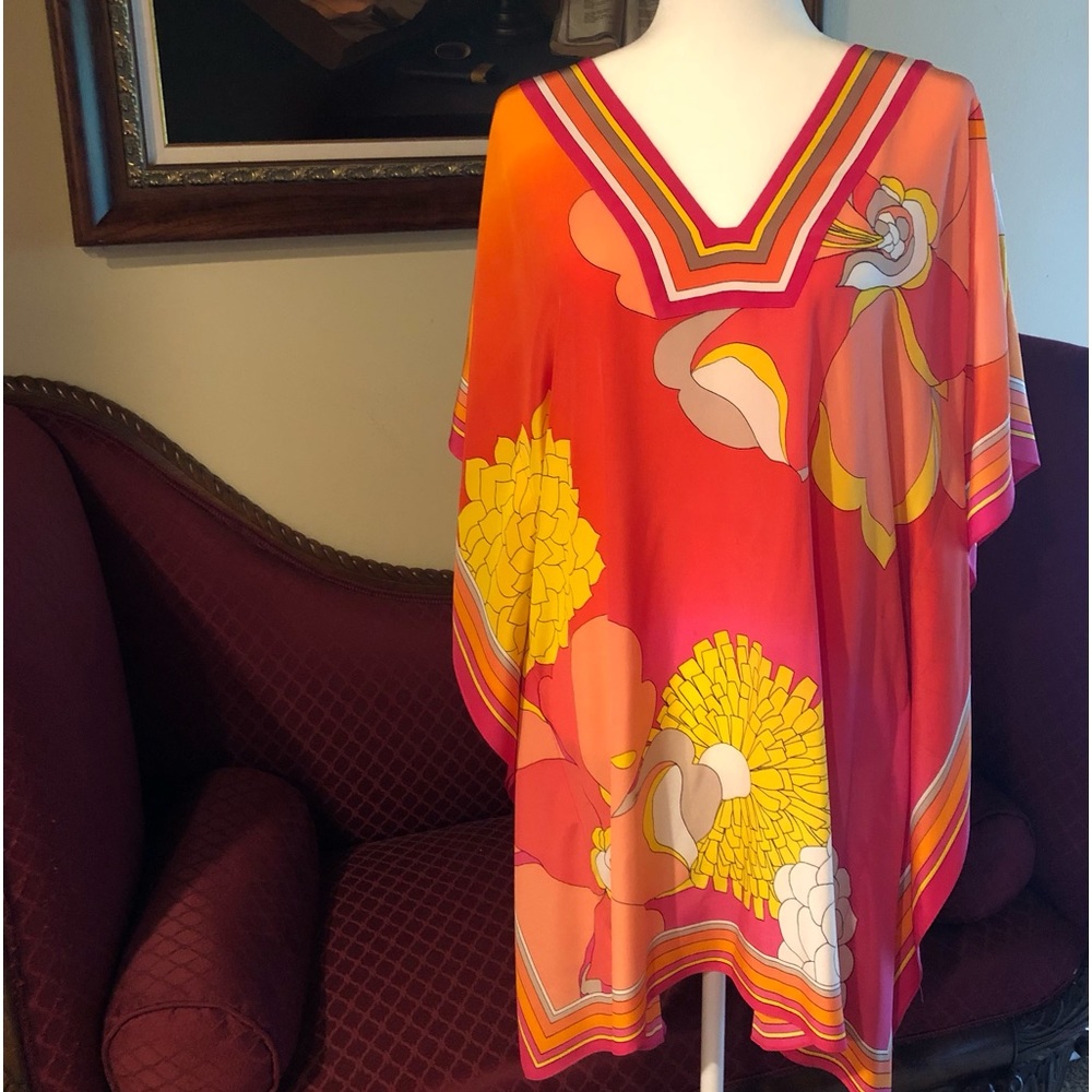Silk Trina Turk Swim Cover Up or wear as a tunic.  I’m a size 4/6